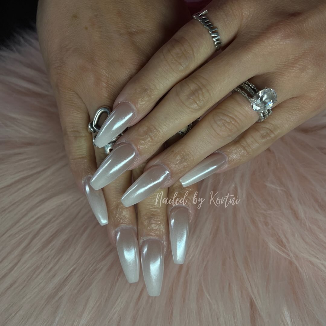 Pearlescent Chrome Coffin